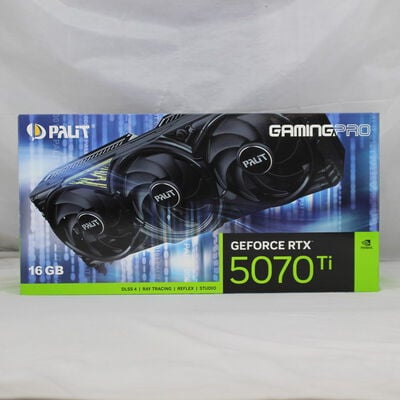 中古  Palit NE7507T019T2-GB2031Y(RTX5070Ti GamingPro V1 16GB) 3480033862 