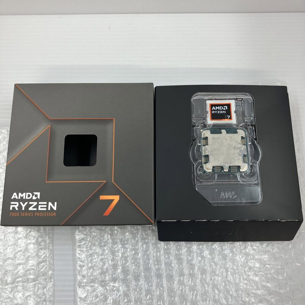 中古 AMD Ryzen 7 7700X (AM5/4.5GHz/40M/C8/T16/105W 152463 （375122