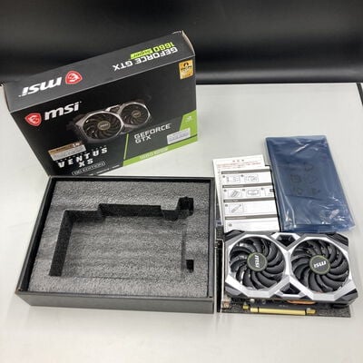 【熊本浜線店】中古  MSI GeForce GTX 1660 SUPER VENTUS XS OC (GTX1660 SUPER) 141208 