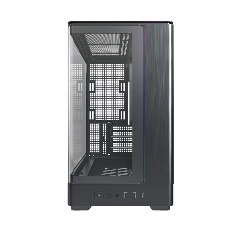 MONTECH KING 15 Black (MicroATX ガラス ブラック) ｜ パソコン通販の