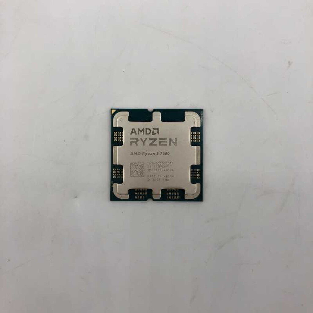 中古 AMD Ryzen 5 7600 (AM5/3.8GHz/38M/C6/T12/65W) 154484 （351716