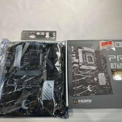 【鹿児島店】中古  ASUS PRIME B760-PLUS D4 (B760 1700 ATX DDR4) 4700000610 