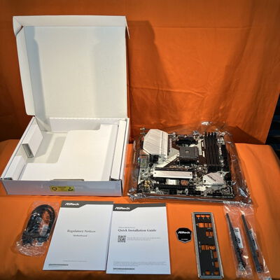 【なんば店】中古  ASRock B550M WiFi (B550 AM4 mATX DDR4) 3280021788 