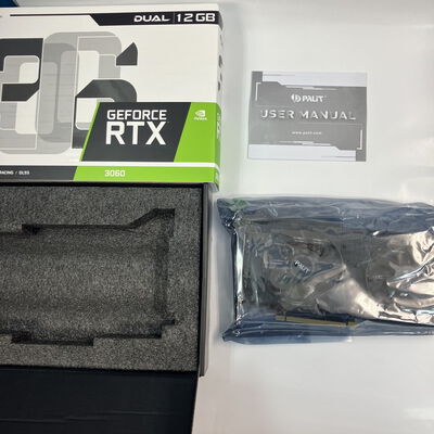 【仙台店】中古  Palit NE63060019K9-190AD(RTX3060 Dual 12G) 175511 