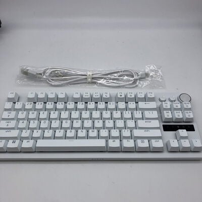 【宇都宮鶴田店】中古  Razer Huntsman V3 Pro Tenkeyless 白 -英語配列(US)- 5280001141 