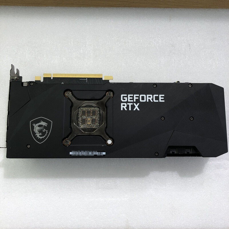 MSI RTX3080 VENTUS 3X 10G 【非LHR】 中古品 中古 MSI GeForce RTX 3080 VENTUS 3X PLUS 10G OC LHR (RTX3080