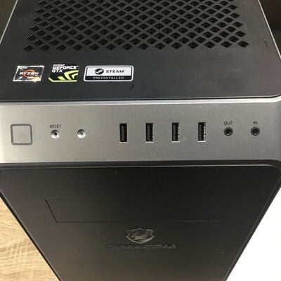 【松山環状枝松店】中古  THIRDWAVE GALLERIA RM5R-G60S(Ryzen 5 3500X/16GB/SSD512GB/無し/GTX1660 SUPER 6GB/W10H) 4560001673 
