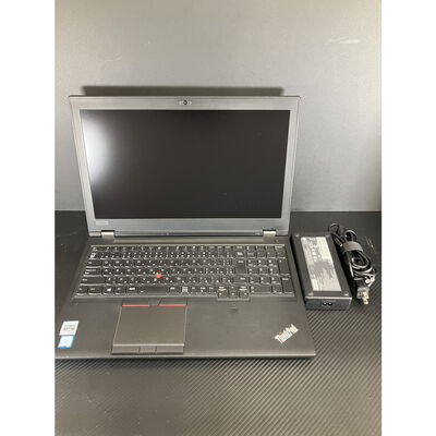 【富士青葉店】中古  Lenovo ThinkPad P52　20MAS12700 (Core i7 8750H/16GB/SSD512GB/-/NVIDIA Quadro P1000 4GB/15.6ｲﾝﾁ/1920x1080/Wi-Fi/WEBCAM/W11H64) 176658 