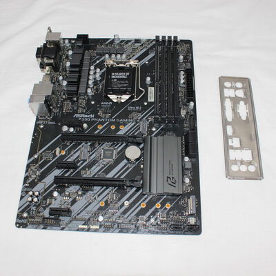 【通販センター】中古  ASRock Z390 Phantom Gaming 4 (Z390 1151 ATX DDR4) 138883 