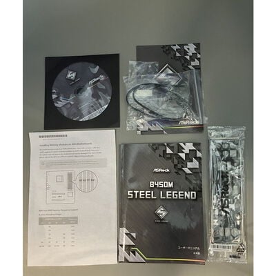 【座間相武台】中古  ASRock B450M STEEL LEGEND 4510001705 