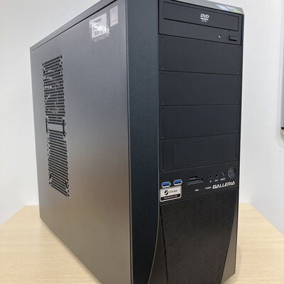 【熊本浜線店】中古  THIRDWAVE GALLERIA KT(Intel Core i7 9700/16GB/SSD512GB/DVD-ROM/NVIDIA GeForce GTX 1660 SUPER 6GB/W11H64 MAR) 180658 