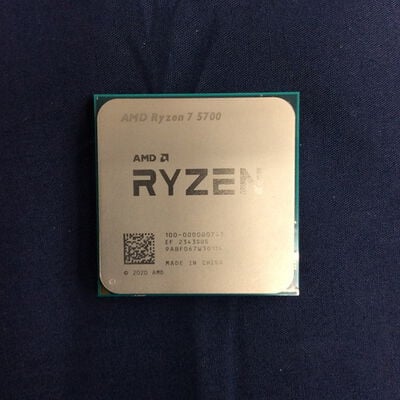 【川崎店】中古  AMD Ryzen 7 5700 (AM4/3.7GHz/20M/C8/T16/65W) 169616 