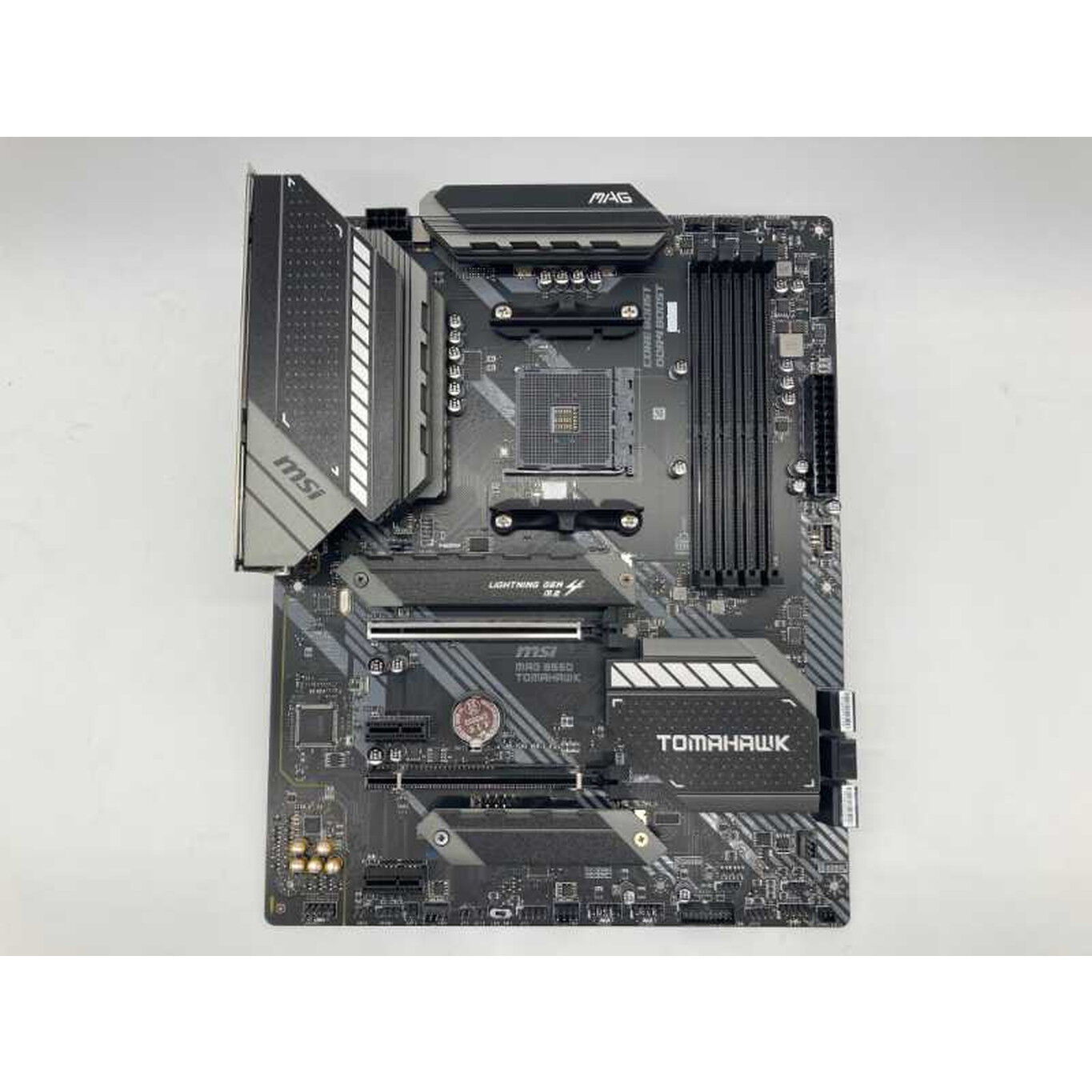 MAG B550 TOMHAK(中古) MSI MAG B550 Tomahawk Max WIFI AM4 PCIE 4.0 USB 3.2 ATX
