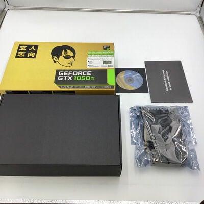 【白山FM松任店】中古  玄人志向 GF-GTX1050Ti-4GB/OC/SF(GTX1050Ti 4G GDR5) 133575 