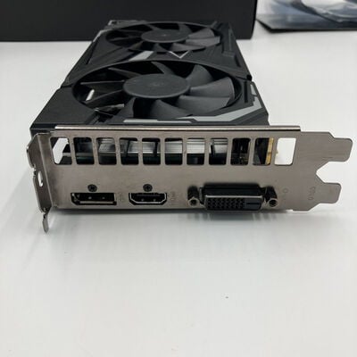 【なんば店】中古  玄人志向 GF-GTX1650-E4GB/OC/DF (GTX1650 4G GDR5) 139577 
