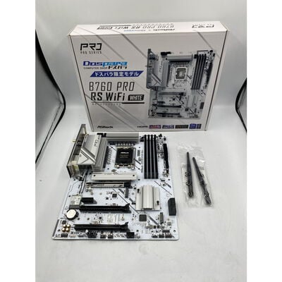 【座間相武台】中古  ASRock B760 Pro RS WiFi White (B760 1700 ATX DDR5) 4510002913 