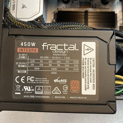 【京都店】中古  自作PC(Ryzen 5 9600X/32GB/SSD500+1TB/なし/RTX4060Ti 8GB/OS無し) 3180006039 