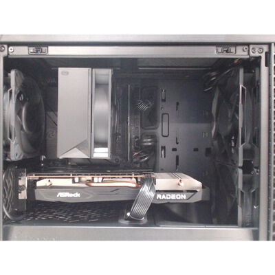 【前橋ｲﾝﾀｰｱｶﾏﾙ店】中古  自作パソコン(Ryzen 7 7800X3D/8GB/SSD250GB/RX6600XT/W11H) 4540002102 