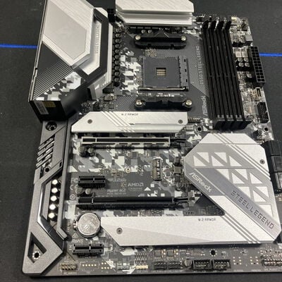 【大宮店】中古  ASRock B550 Steel Legend (B550 AM4 ATX DDR4) 142936 