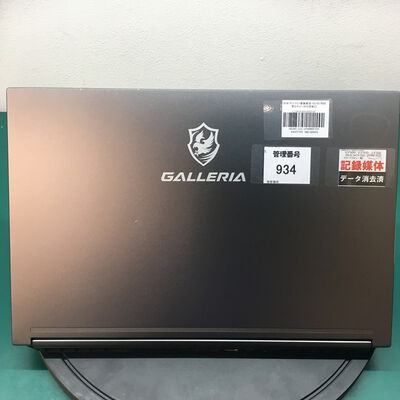 【佐賀南部バイパス店】中古  GALLERIA　GCL2060RGF-T(i7-10875H/32GB/SSD1TB/RTX2060/W11H) 5250001066 
