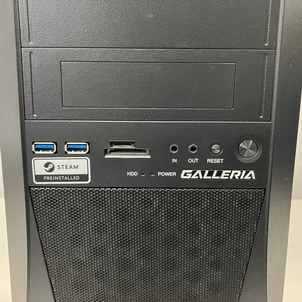中古 GALLERIA XF(i7-9700K/32GB/SSD1TB/RTX2070SUPER/W11H