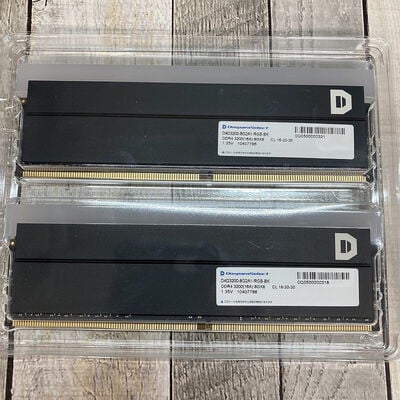 【広島店】中古  ﾄﾞｽﾊﾟﾗｾﾚｸﾄ D4D3200-8G2A1-RGB-BK(DDR4-3200 8GBx2) 3320005295 