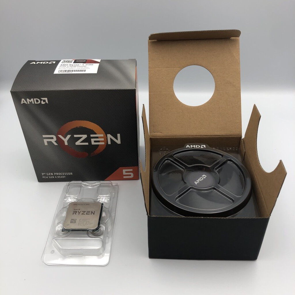 中古 AMD Ryzen 5 3500 (AM4/3.6/19M/C6/T6/65W) 142095 （358834