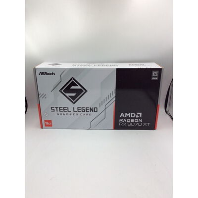 【座間相武台】中古  ASRock RX9070XT SL 16G Steel Legend 16GB (RX9070XT 16G) 176937 
