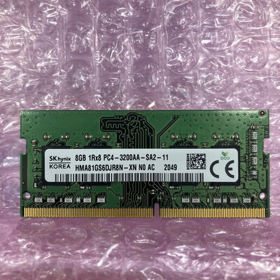 【富士青葉店】中古  SKhynix ノートPC用メモリ(PC4-25600 8GB DDR4-3200) 5070002286 