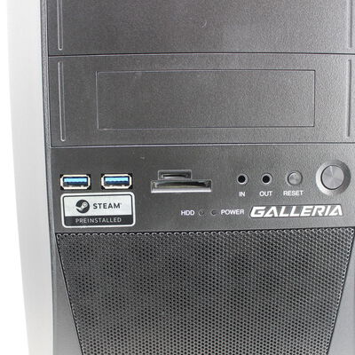 【通販センター】中古  THIRDWAVE GALLERIA KT(Intel Core i7 9700K/32GB DDR4 (PC4)/SSD500GB/DVDマルチ/NVIDIA GeForce RTX 2070 SUPER 8GB/W11H64 MAR) 197287 