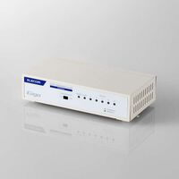 エレコム  EHC-G05MN4-HJW (スイッチングハブ 5ポート ホワイト) 