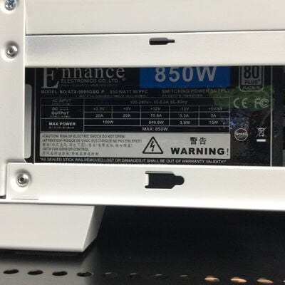 【座間相武台】中古  FRONTIER FRGHLMB650/WS307(Ryzen 7 9800X3D/16GB/SSD2TB/RX9070XT/なし/W11H) 4510001817 