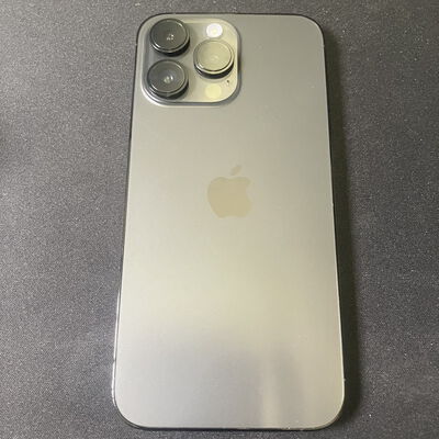 【大宮店】中古  【au版SIMフリー】Apple iPhone14 Pro Max 6.7インチ 256GB (スペースブラック) MQ9A3J/A 155078 