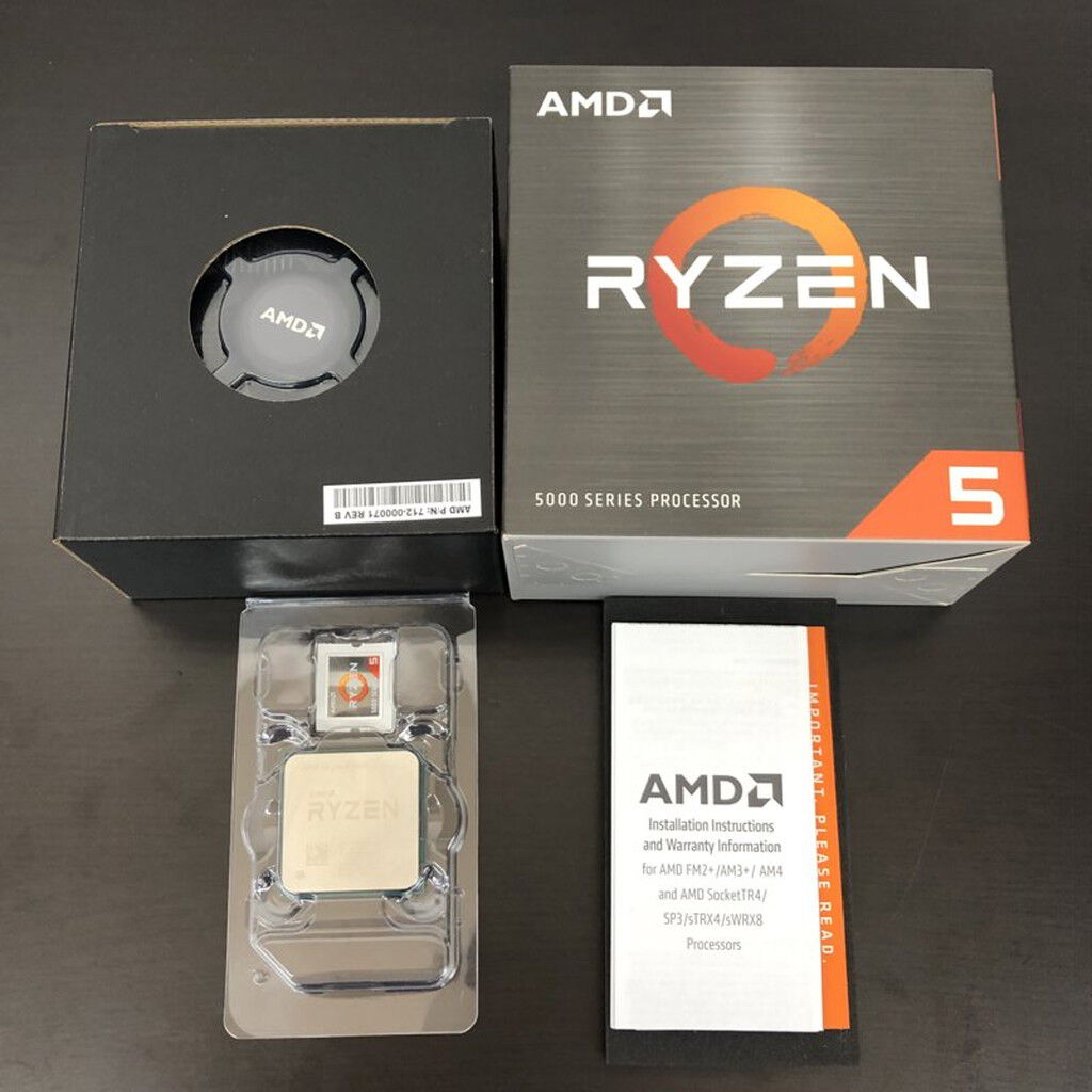 AMD Ryzen 5 5600 ジャンク品 New) AMD Ryzen 5 5600 Vermeer Zen3 6-Core 12-Thread AM4 CPU