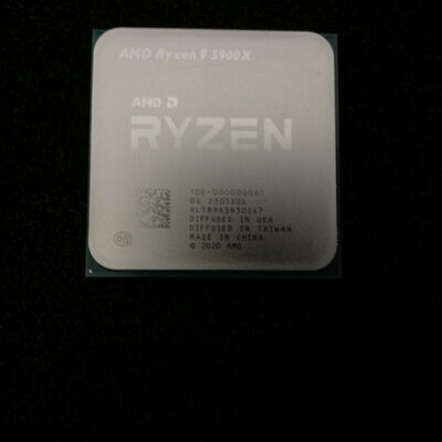 【大須店】中古  AMD Ryzen 9 5900X (AM4/3.7/70M/C12/T24/105W) 143914 