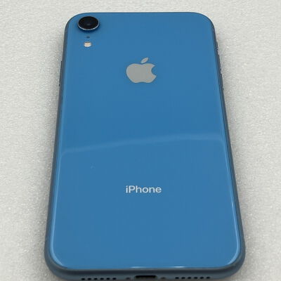 【新潟店】中古  Apple iPhoneXR 6.1インチ 128GB (ブルー) 国内版SIMロックフリー MT0U2J/A 138385 