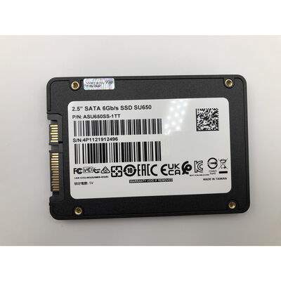 【水戸赤塚店】中古  ADATA SU650 2.5インチ SSD 1TB SATA 4680003682 