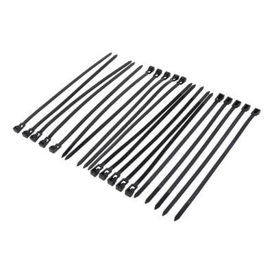 AINEX  KC-017 (リユーサブルケーブルバンド 20cm ブラック) 