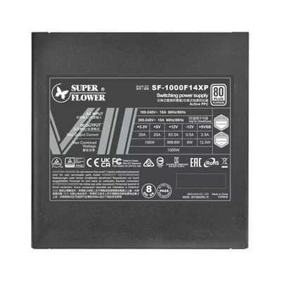 SUPER FLOWER  LEADEX VII PLATINUM PRO 1000W SF-1000F14XP BK (1000W) 