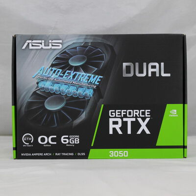 【通販センター】中古  ASUS DUAL-RTX3050-O6G (RTX3050 6G) 3480034622 