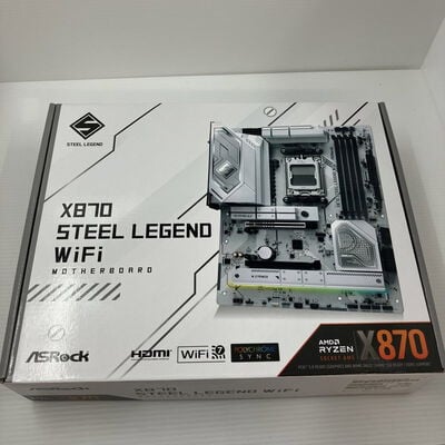 【秋葉原本店】中古  ASRock X870 Steel Legend WiFi (X870 AM5 ATX DDR5) 172202 