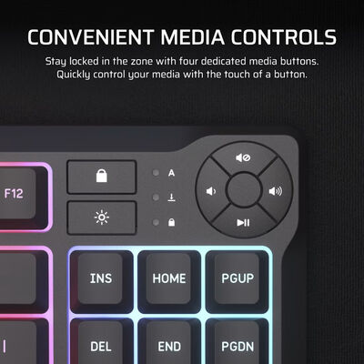 Corsair  K55 CORE TKL RGB CHR-9216065-JP (ブラック) 