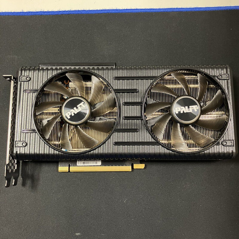 中古 Palit NE6306T019P2-190AD (RTX3060Ti Dual 8G) 175530 （403167