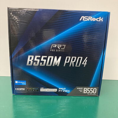 【神戸・三宮店】中古  ASRock B550M Pro4 (B550 AM4 mATX DDR4) 142938 