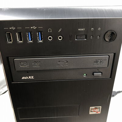 【宇都宮鶴田店】中古  インバースネット FRONTIER(AMD Ryzen 5 5600X/16GB/SSD1TB/BD-RE/NVIDIA GeForce RTX 3060 Ti 8GB/W11H64 MAR) 182827 