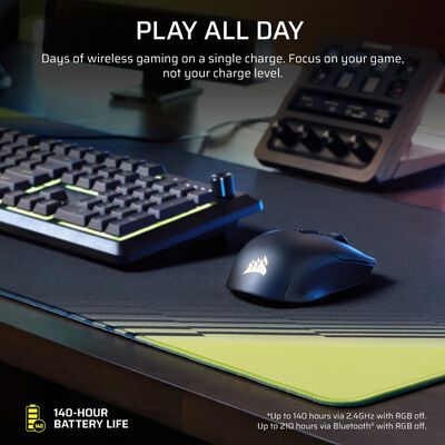 Corsair  HARPOON v2 WIRELESS CHR-9311110-WW (ワイヤレス ゲーミングマウス ブラック) 