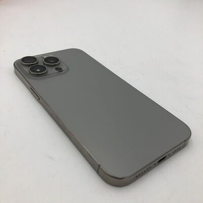 【盛岡都南店】中古  【国内版SIMフリー】Apple iPhone15 Pro Max 256GB ナチュラルチタニウム MU6R3J/A 161258 