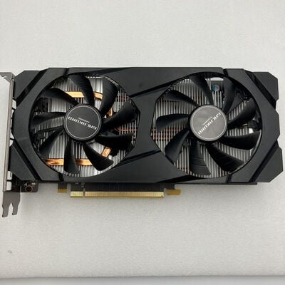 【新潟店】中古  玄人志向 GF-GTX1660-E6GB/OC/DF (GTX1660 6G GDR5) 139185 