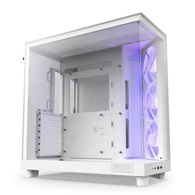 NZXT  H6 Flow RGB CC-H61FW-R1 (ATX ガラス ホワイト) 
