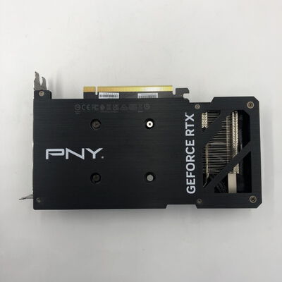 【福井日之出店】中古  PNY GeForce RTX 4060 8GB VERTO ダブルファン VCG40608DFXPB1（RTX4060 8GB） 3480041242 
